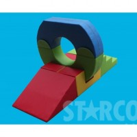 STARCO SFCB140感統軟體攀爬滑梯組合